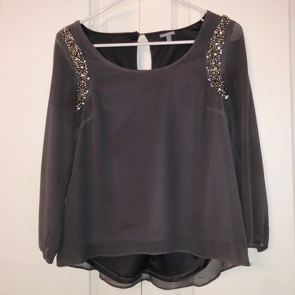 Dressy beaded top